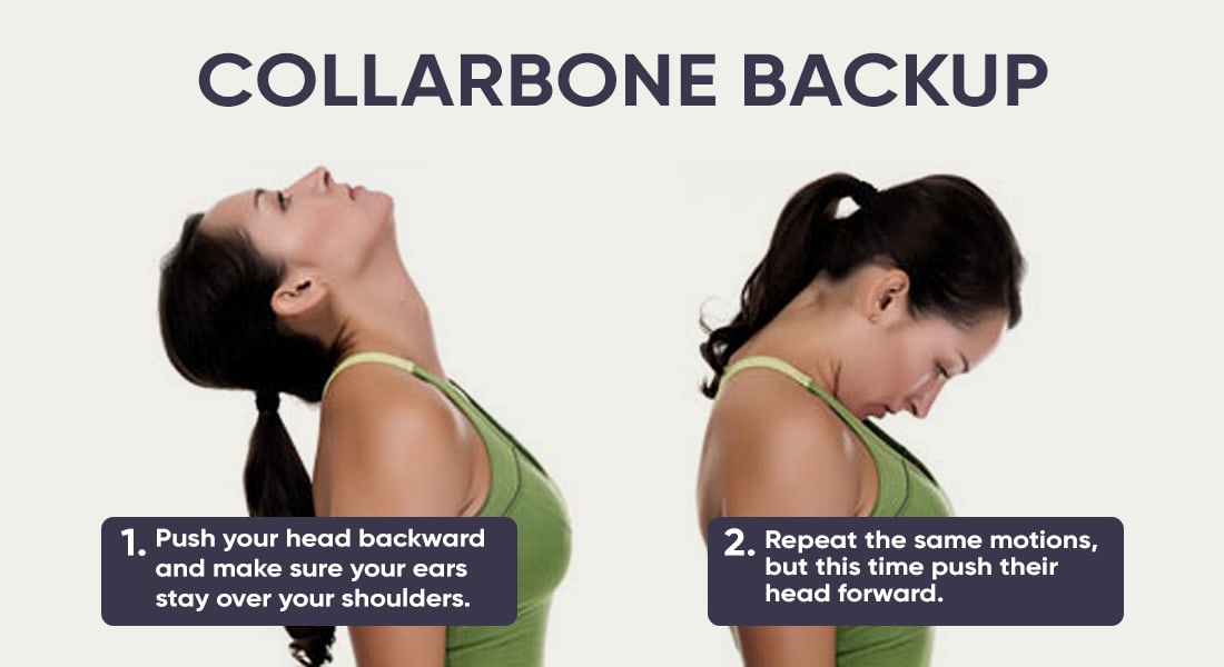 Collarbone backup exercise tutorial