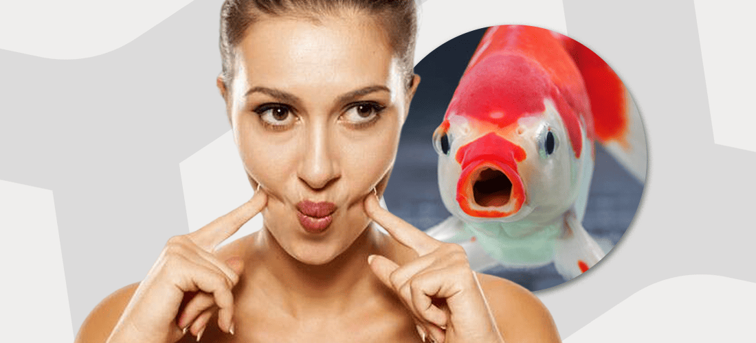 Fish face exercise