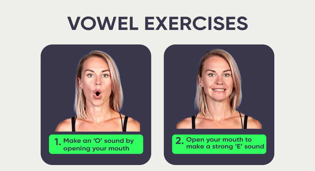 Vowel exercises explained