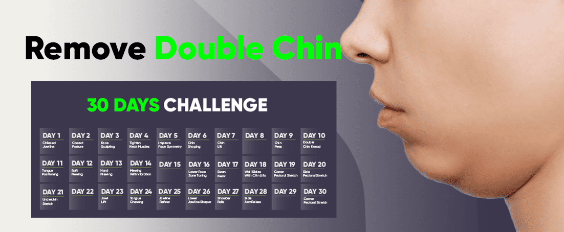 30 day challenge to get rid of a double chin