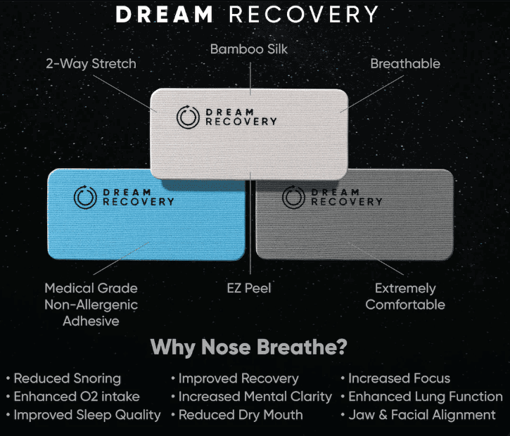 Dream Recovery mouth tape