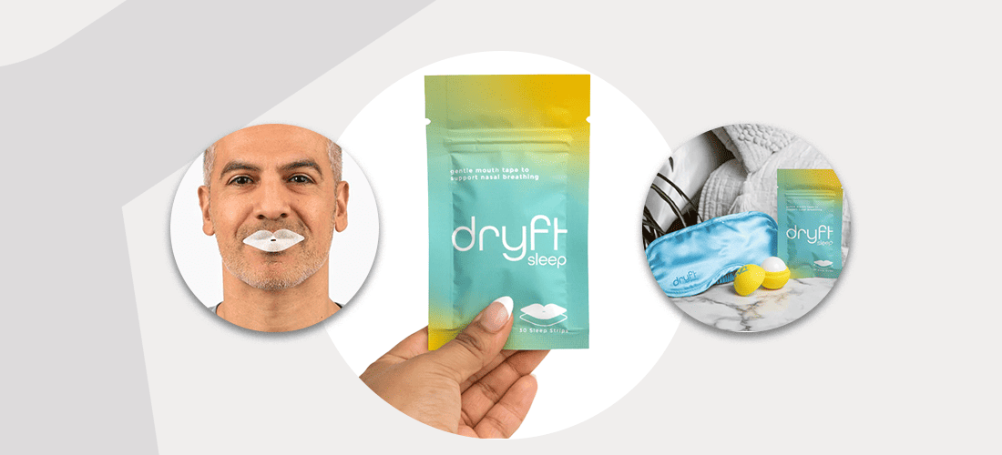 Mouth Tape for Beards and Facial Hair, Dryft Sleep