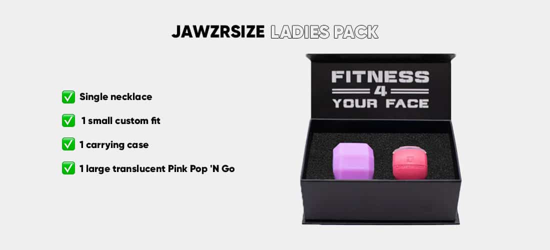 Jawrsize ladies pack