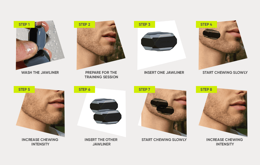JAWLINER Mewing Ring: Perfect Your Mewing Technique, Elevate Your Jawline  with Our jaw Exerciser - Beginner to Expert Levels for Optimal Results (3