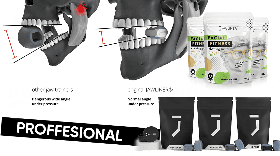 Lock N Stock Jaw Trainer - Strengthen and Define Your Jawline