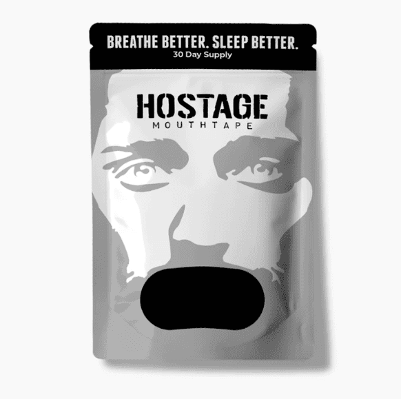 Hostage tape for sleep apnea