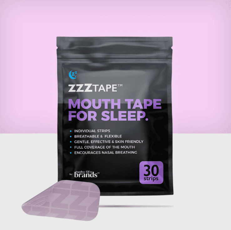 Mouth tape for sleep apnea